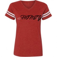 Ladies Relaxed Fit Vintage Sports Tee