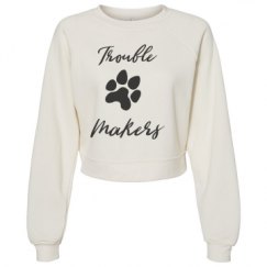 Women's Raglan Pullover Fleece