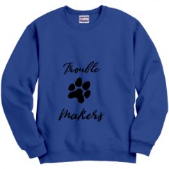 Unisex Film and Foil Crewneck Sweatshirt