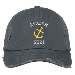 Cap and yellow anchor