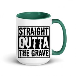 15oz Ceramic Mug with Color Inside