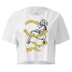 Ladies Festival Cali Crop Top Tee