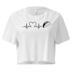 Ladies Festival Cali Crop Top Tee