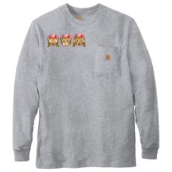 Unisex Carhartt Pocket Long Sleeve Tee