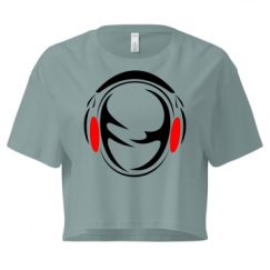 Ladies Festival Cali Crop Top Tee