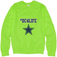 Unisex Neon Crewneck Sweatshirt