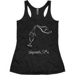Ladies Slim Fit Super Soft Racerback Triblend Tank