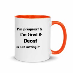 11oz Ceramic Mug with Color Inside