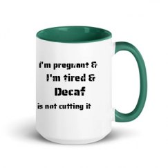 15oz Ceramic Mug with Color Inside