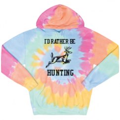 Unisex Tie-Dye Fleece Hoodie