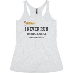 Ladies Slim Fit Super Soft Racerback Triblend Tank