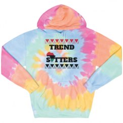 Unisex Tie-Dye Fleece Hoodie