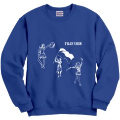 Unisex Film and Foil Crewneck Sweatshirt