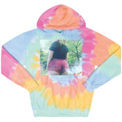 Unisex Tie-Dye Fleece Hoodie