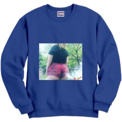 Unisex Film and Foil Crewneck Sweatshirt