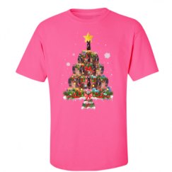 Unisex Ultra Cotton Safety Neon Crewneck Tee