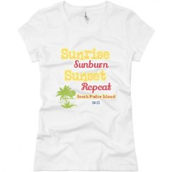 Ladies Slim Fit Basic Promo Jersey Tee