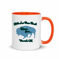 11oz Ceramic Mug with Color Inside