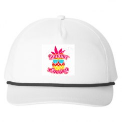 Snapback Five-Panel Rope Hat