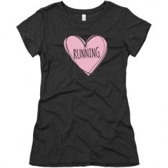 Ladies Slim Fit Super Soft Triblend Tee