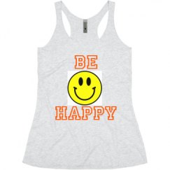 Ladies Slim Fit Super Soft Racerback Triblend Tank