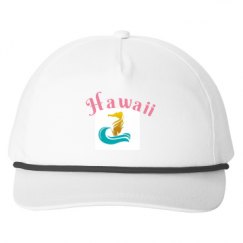 Snapback Five-Panel Rope Hat