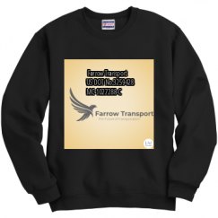 Unisex Film and Foil Crewneck Sweatshirt