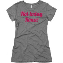 Ladies Slim Fit Super Soft Triblend Tee