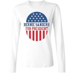 Ladies Relaxed Fit Basic Long Sleeve Tee