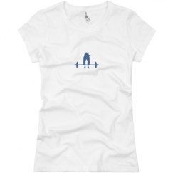 Ladies Slim Fit Basic Promo Jersey Tee