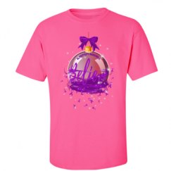 Unisex Ultra Cotton Safety Neon Crewneck Tee