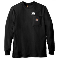 Unisex Carhartt Pocket Long Sleeve Tee