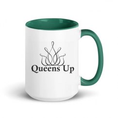 15oz Ceramic Mug with Color Inside