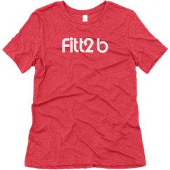 Ladies Relaxed Fit Super Soft Triblend Tee