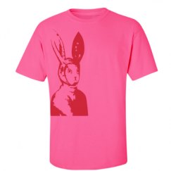 Unisex Ultra Cotton Safety Neon Crewneck Tee