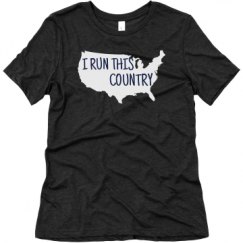 Ladies Relaxed Fit Super Soft Triblend Tee