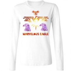 Ladies Relaxed Fit Basic Long Sleeve Tee