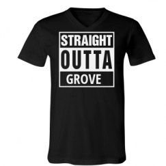 Unisex V-Neck Jersey Tee