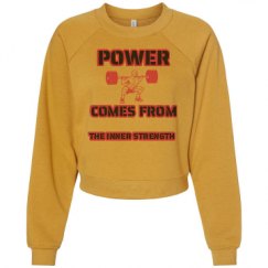 Women's Raglan Pullover Fleece