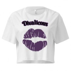 Ladies Festival Cali Crop Top Tee