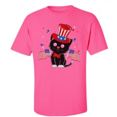 Unisex Ultra Cotton Safety Neon Crewneck Tee