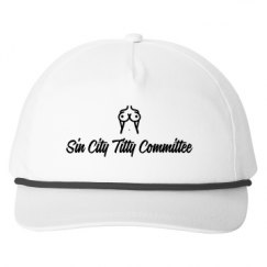 Snapback Five-Panel Rope Hat