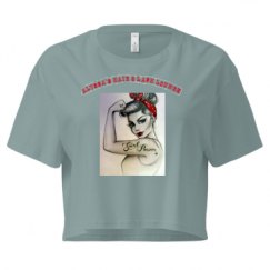 Ladies Festival Cali Crop Top Tee