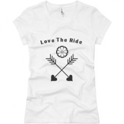 Ladies Slim Fit Basic Promo Jersey Tee