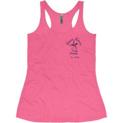 Gym Tank, Blue Logo