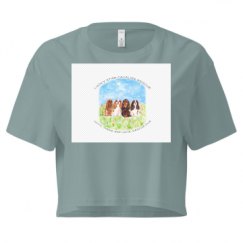 Ladies Festival Cali Crop Top Tee