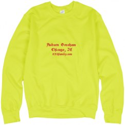Unisex Neon Crewneck Sweatshirt