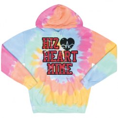 Unisex Tie-Dye Fleece Hoodie
