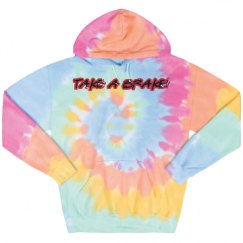 Unisex Tie-Dye Fleece Hoodie