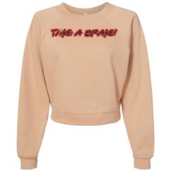 Women's Raglan Pullover Fleece